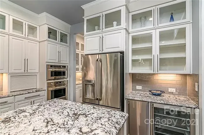 Curtis Samuel's new Charlotte home kitchen
