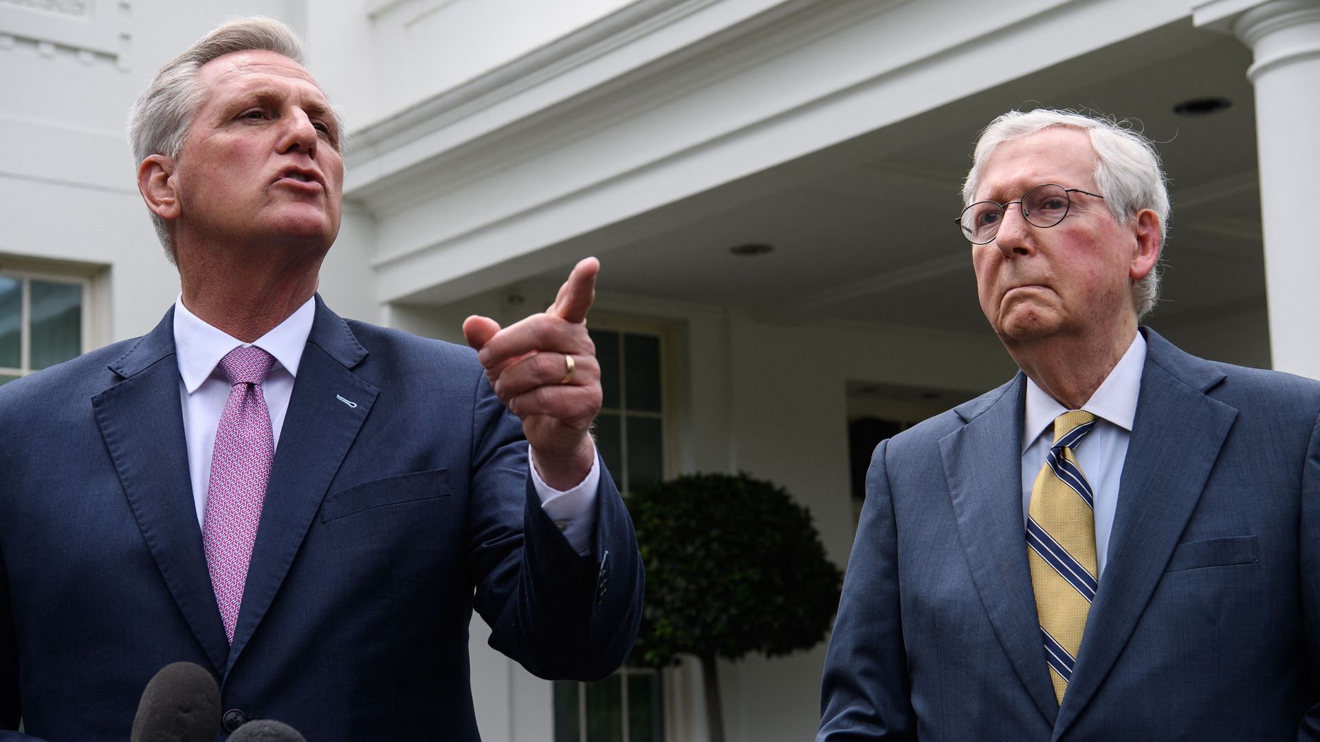 Kevin McCarthy and Mitch Mcconnell