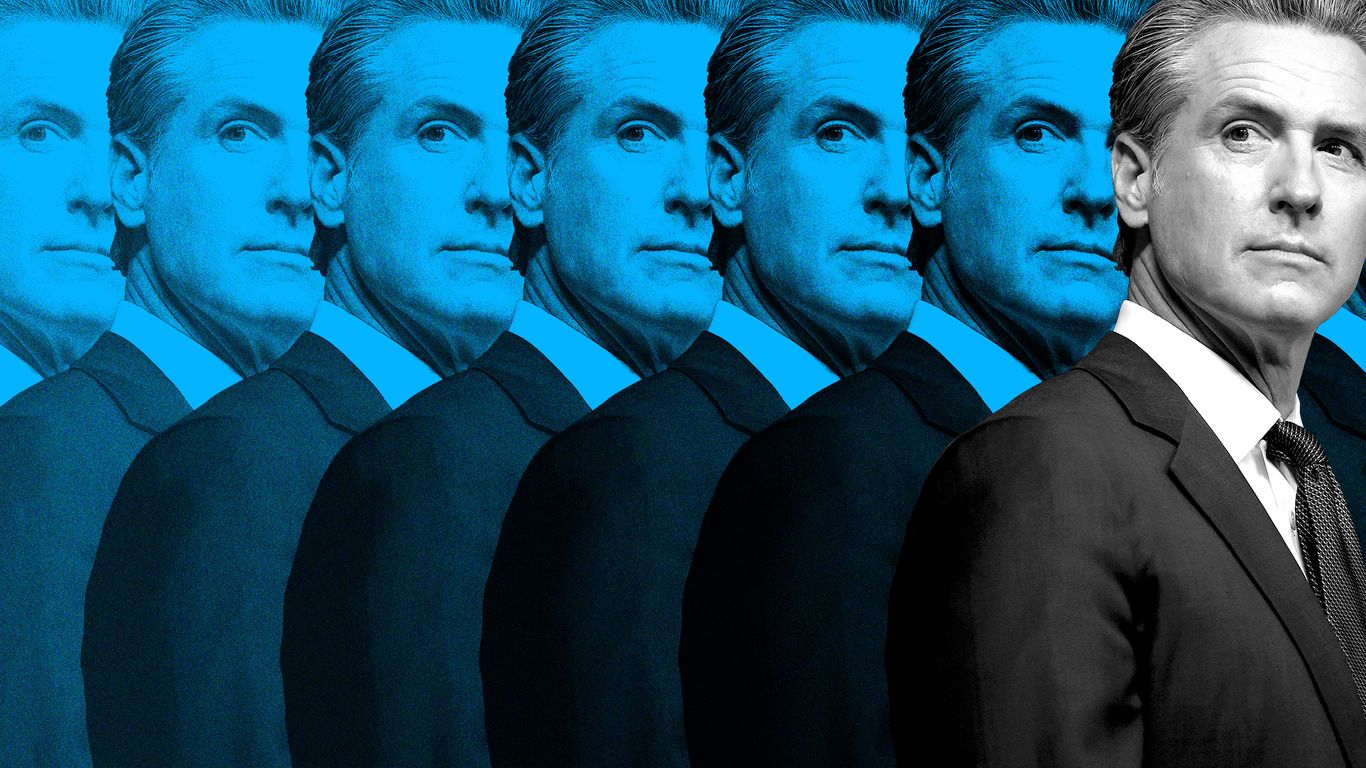 Inside the emerging push to knock Newsom off his perch as the Dems' 2028 frontrunner