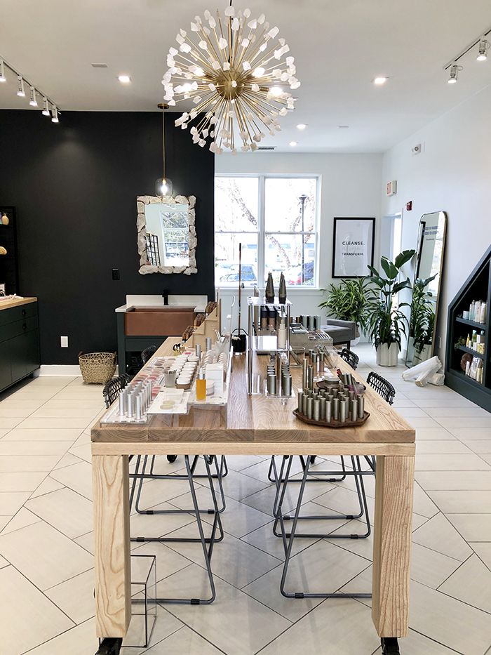 Selenite Beauty tables