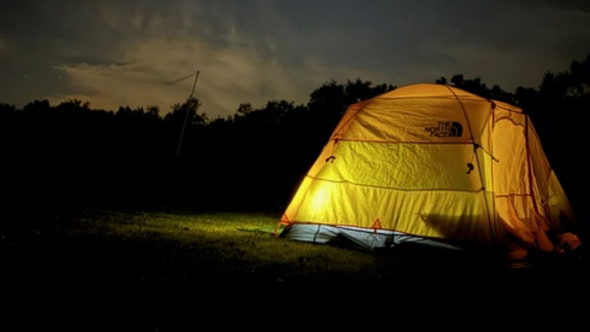 A solo camper's setup