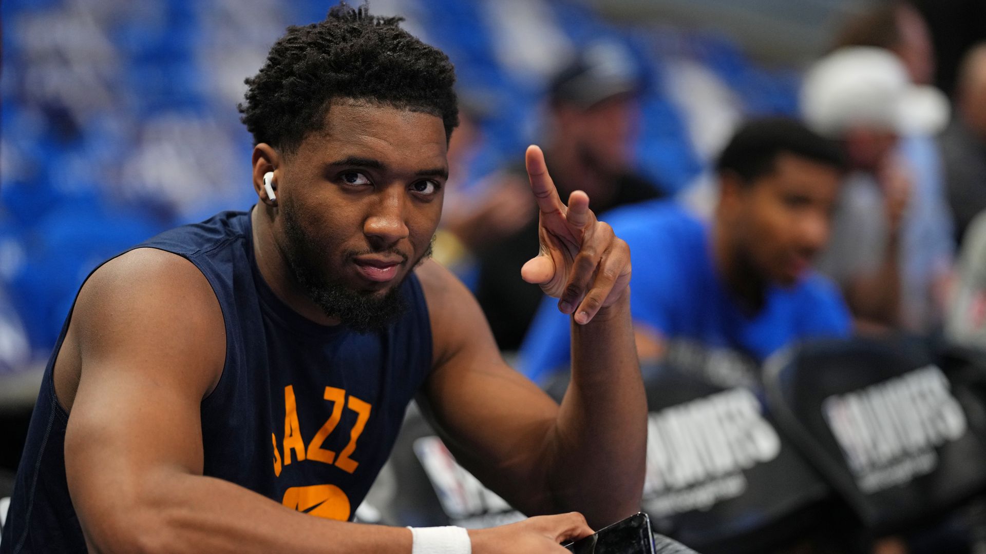 Former Utah Jazz player Donovan Mitchell