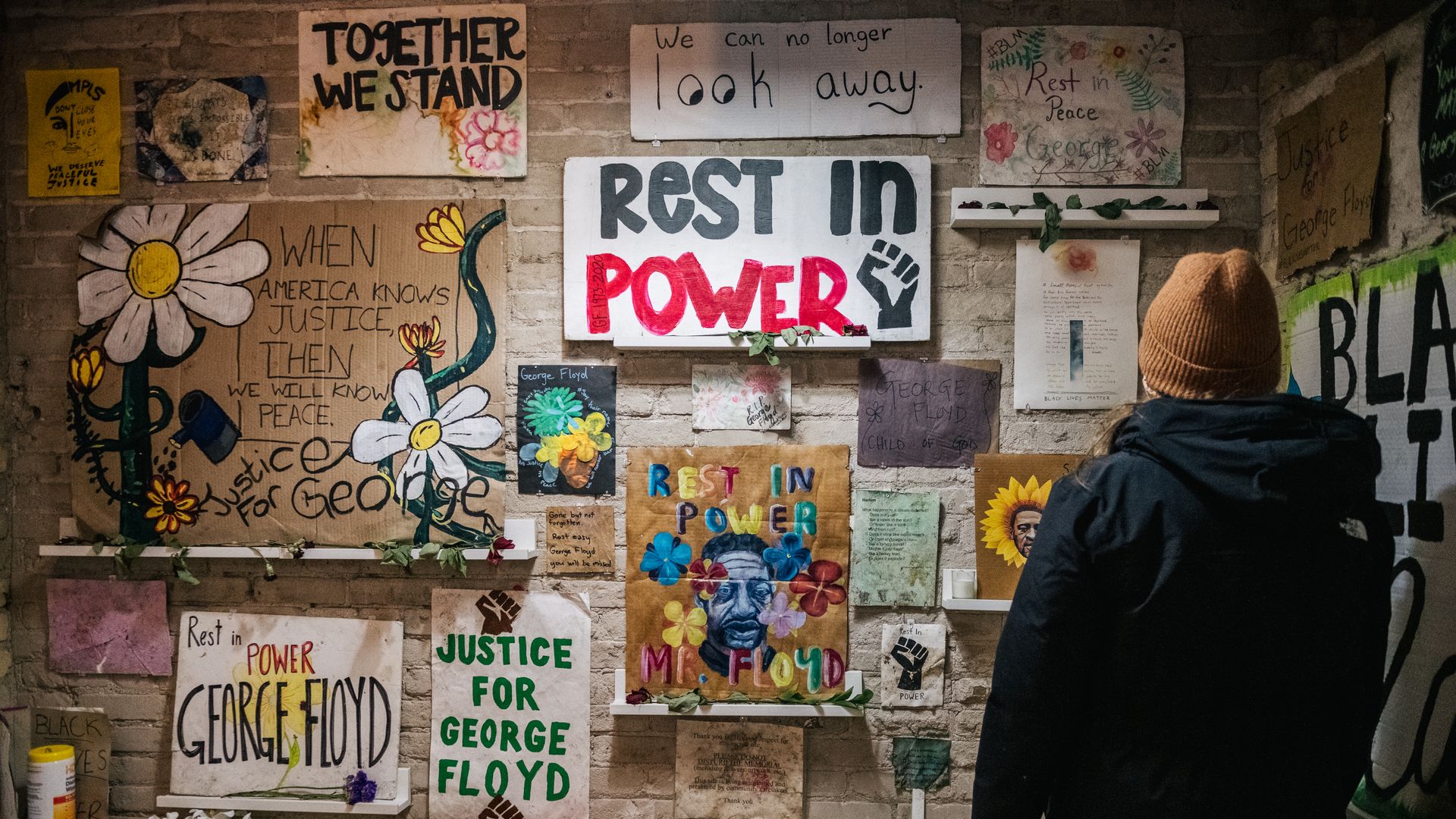 George Floyd memorial