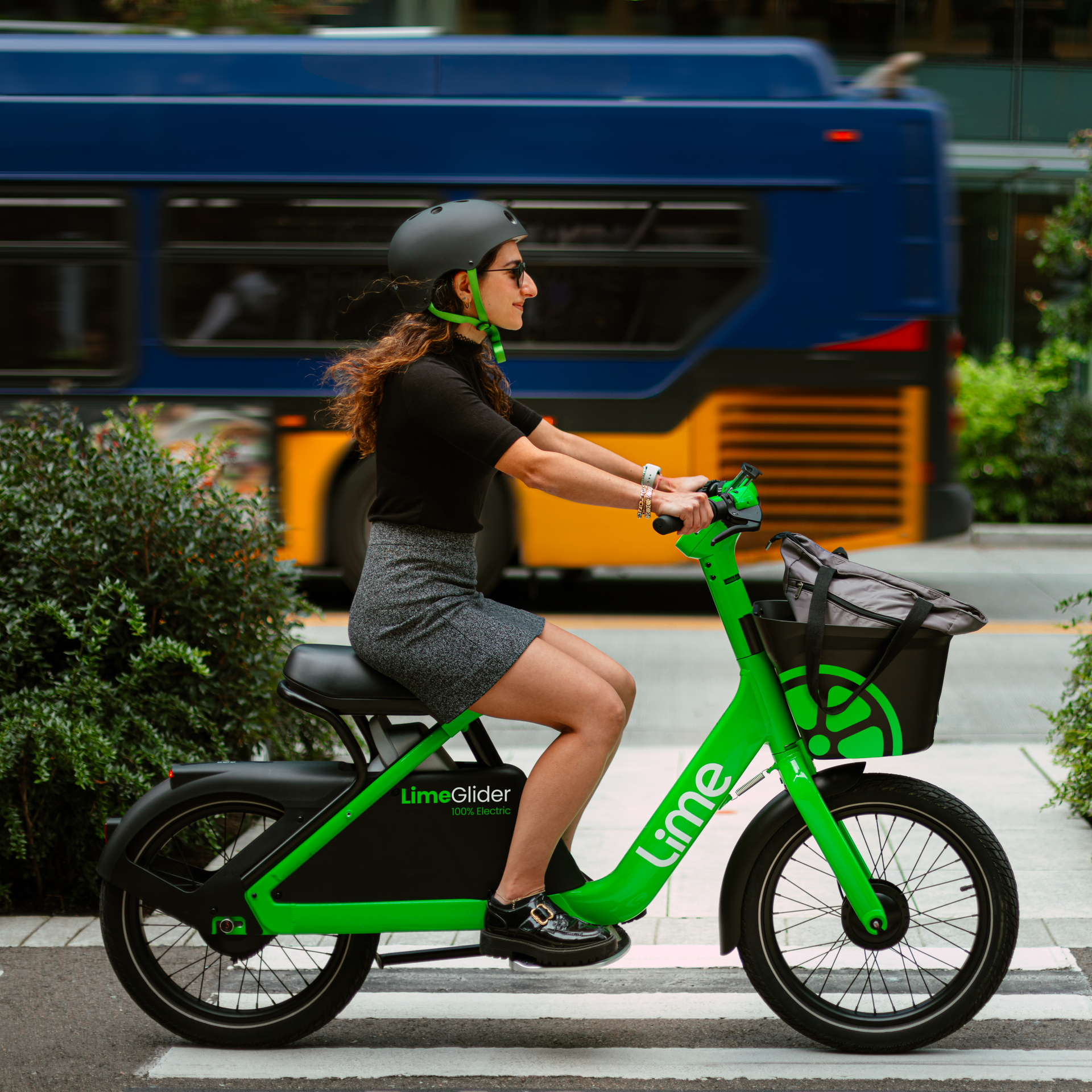 Seattle launches LimeGlider seated scooters - Axios Seattle
