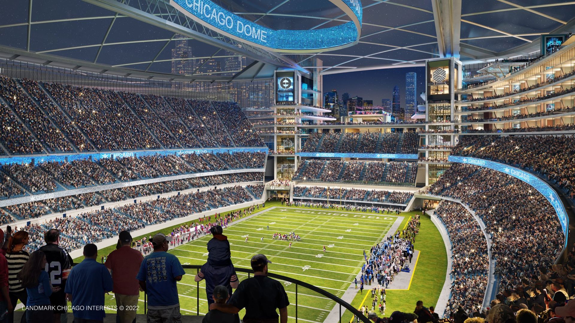 Chicago doubles down on Solider Field - Axios Chicago