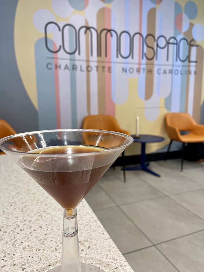 Commonspace espresso martini. 