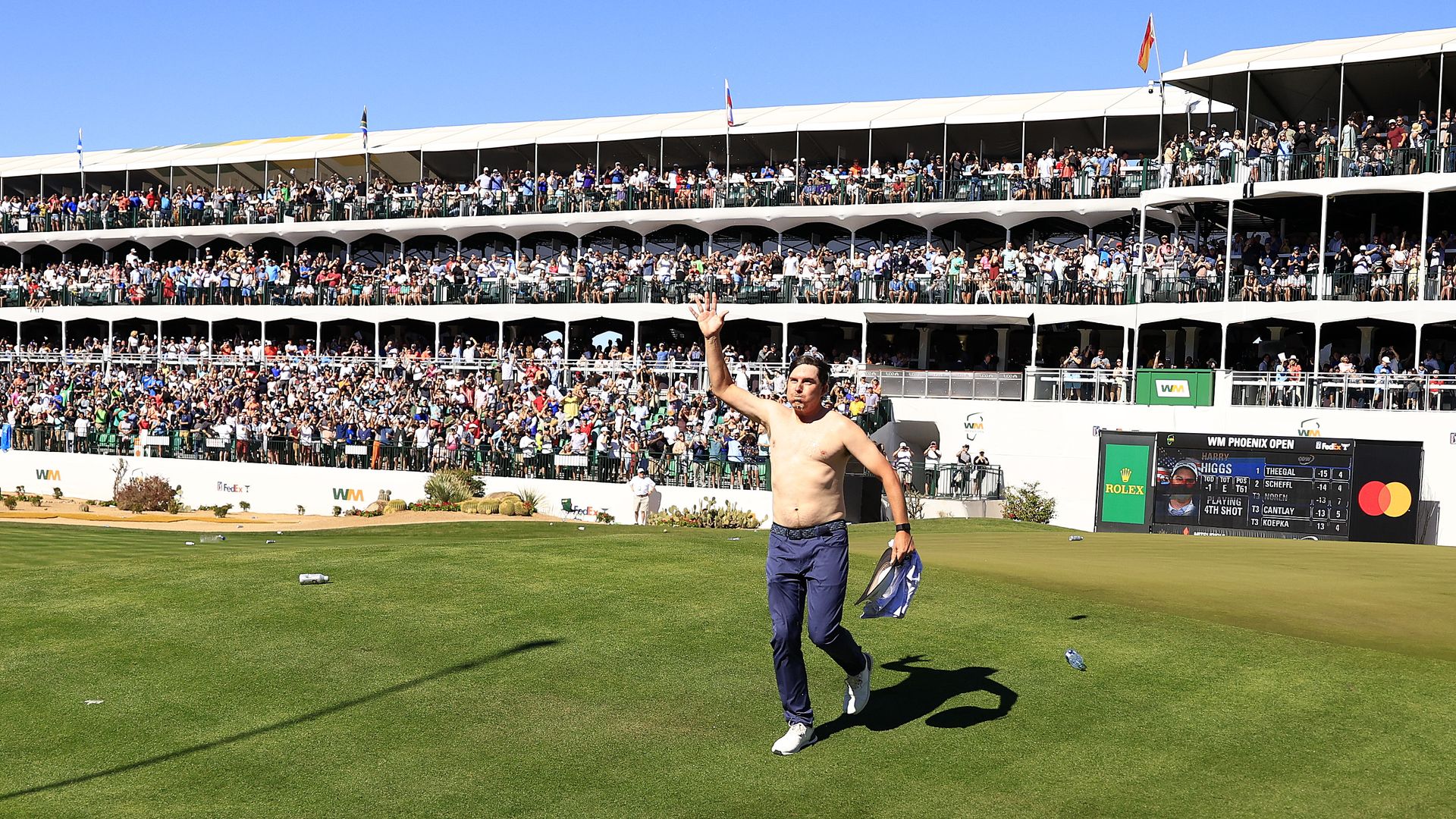 Phoenix Open scenes