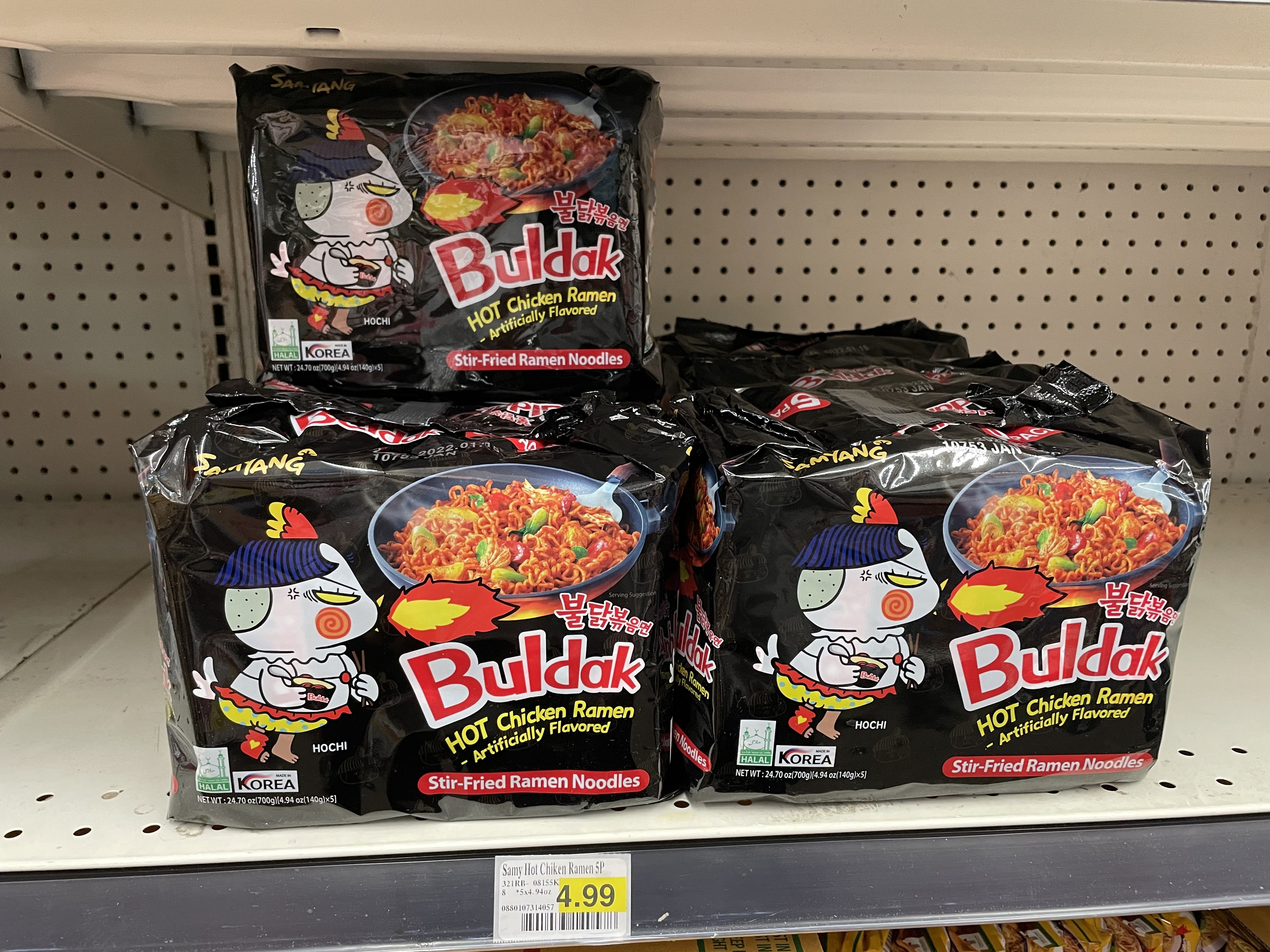 Buldak instant ramen