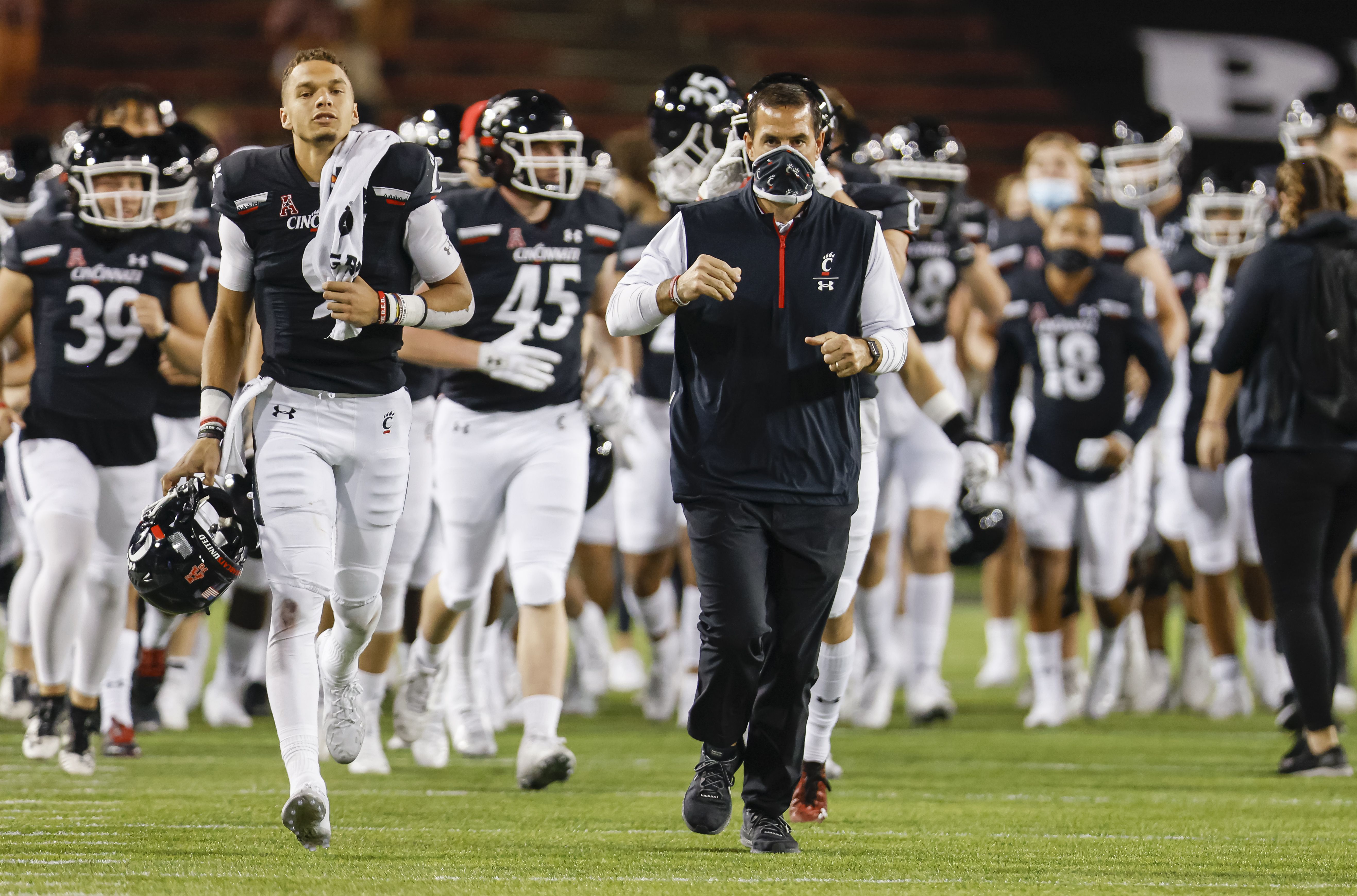 Luke Fickell and his team