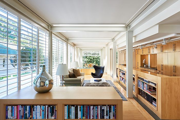 100 Hermitage Lane Mad About Modern living area