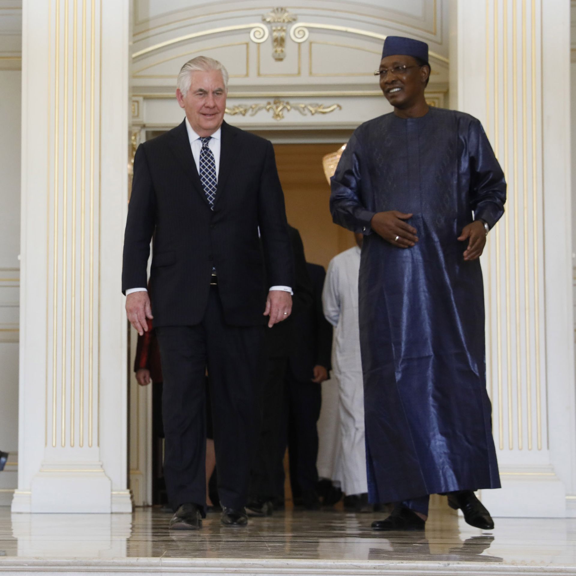Rex Tillerson and president of Chad