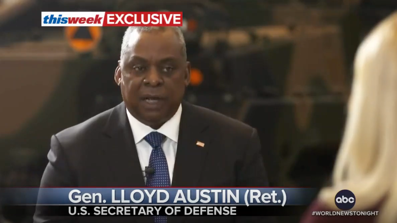 Defense Secretary Lloyd Austin: Potential for Russian invasion "not a bluff"