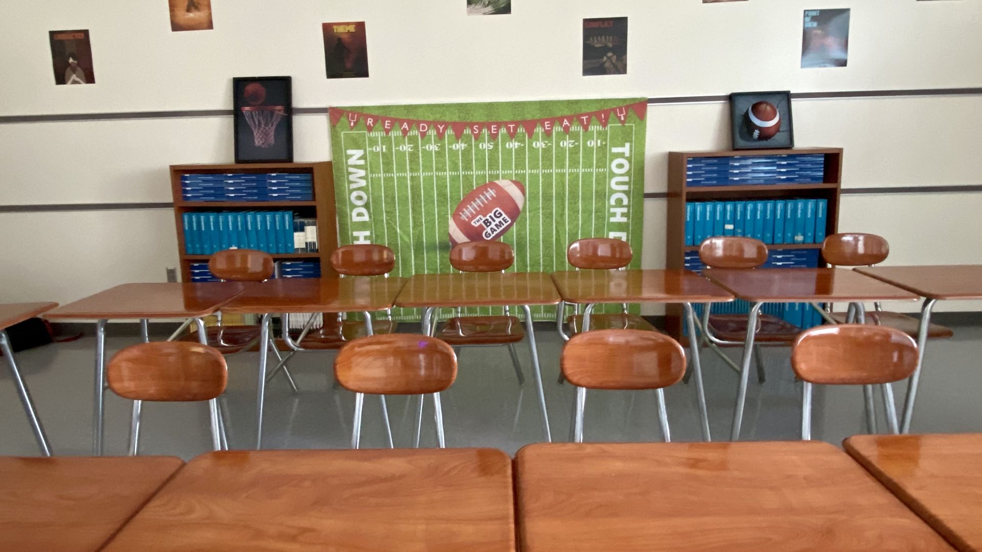 A West Charlotte High School classroom. Photo: Ashley Mahoney/Axios