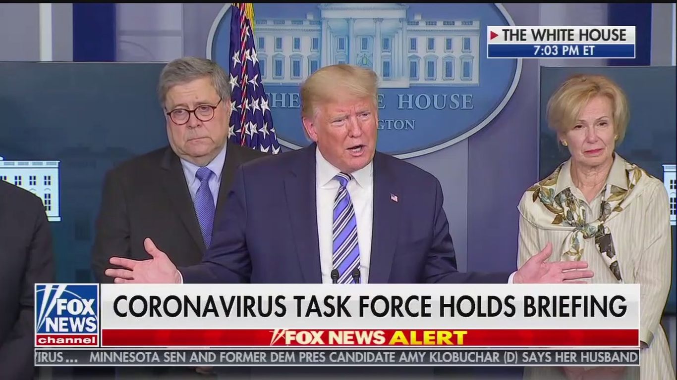 Trump says coronavirus restrictions will be lifted "soon," dismissing ...