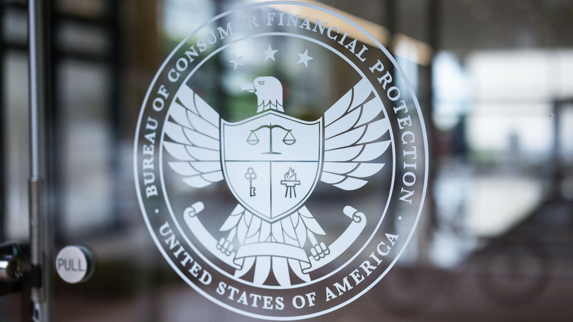 The US Consumer Financial Protection Bureau (CFPB) headquarters in Washington, DC,