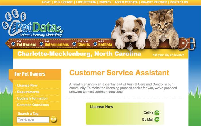 pet data website