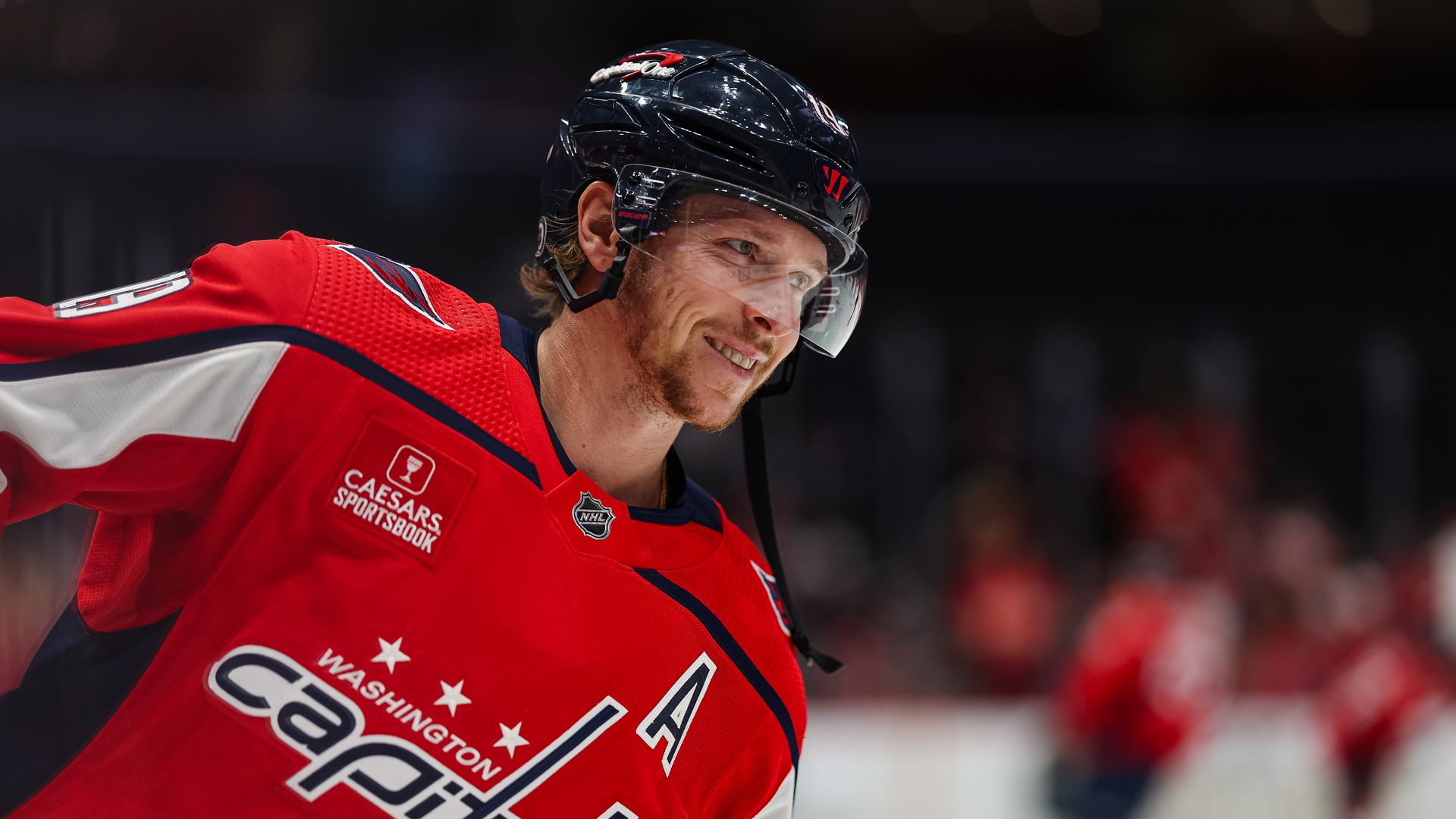 A photo of Washington Capitals hockey player Nicklas Backstrom.