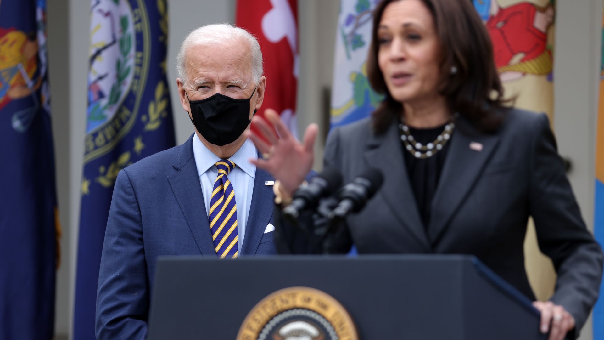 Joe Biden and Kamala Harris