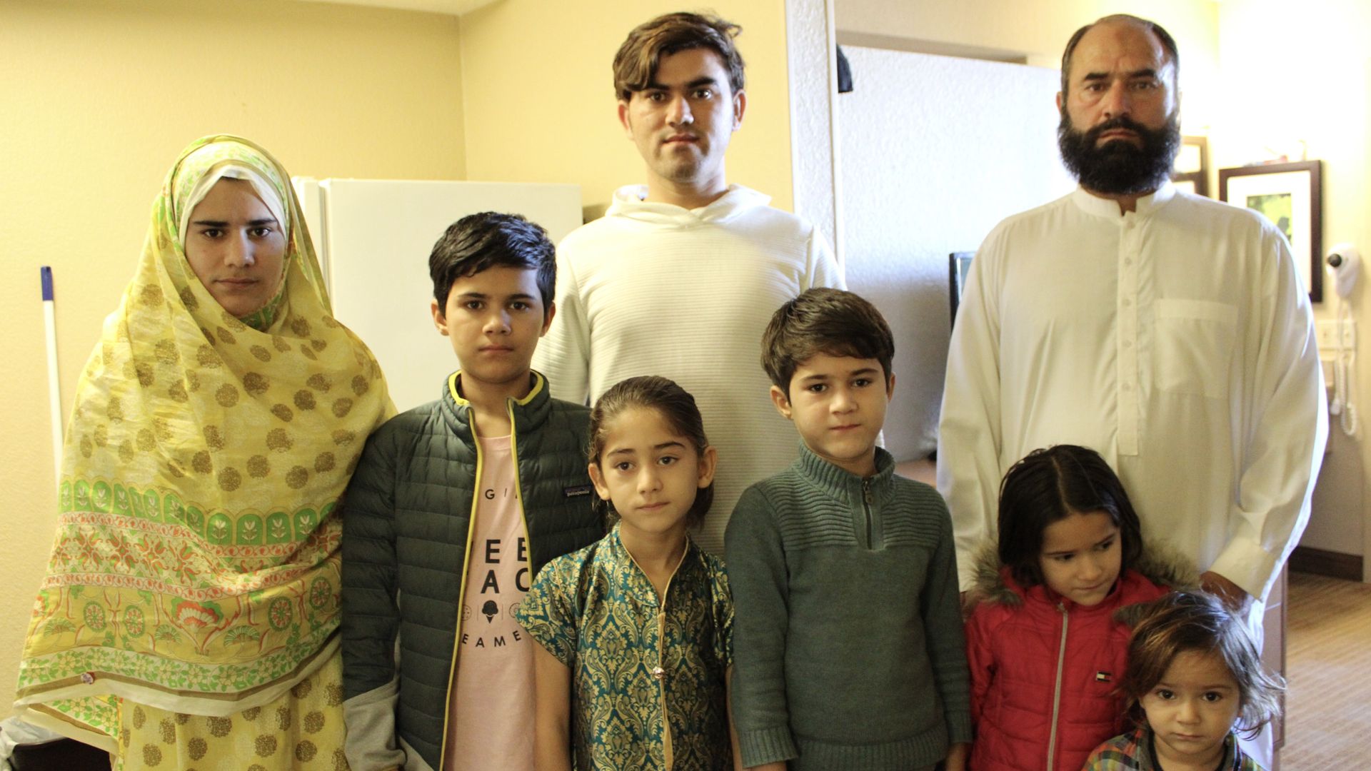 Afghan family