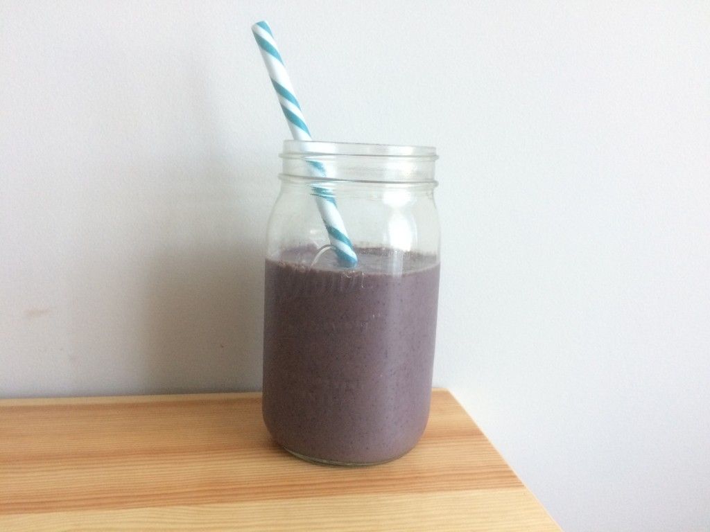 blueberry ginger smoothie