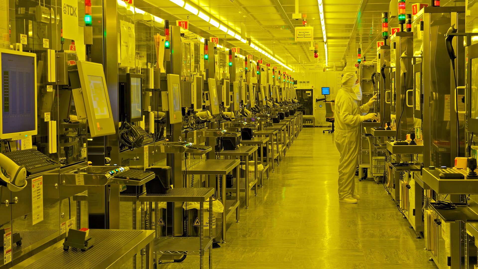The production line for RF360
