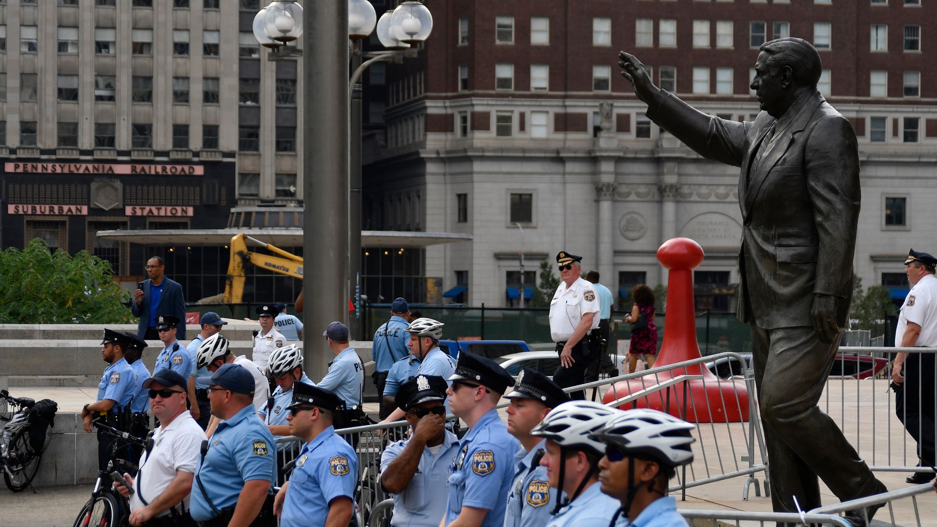 Frank Rizzo statue's fate still in limbo in Philadelphia - Axios ...