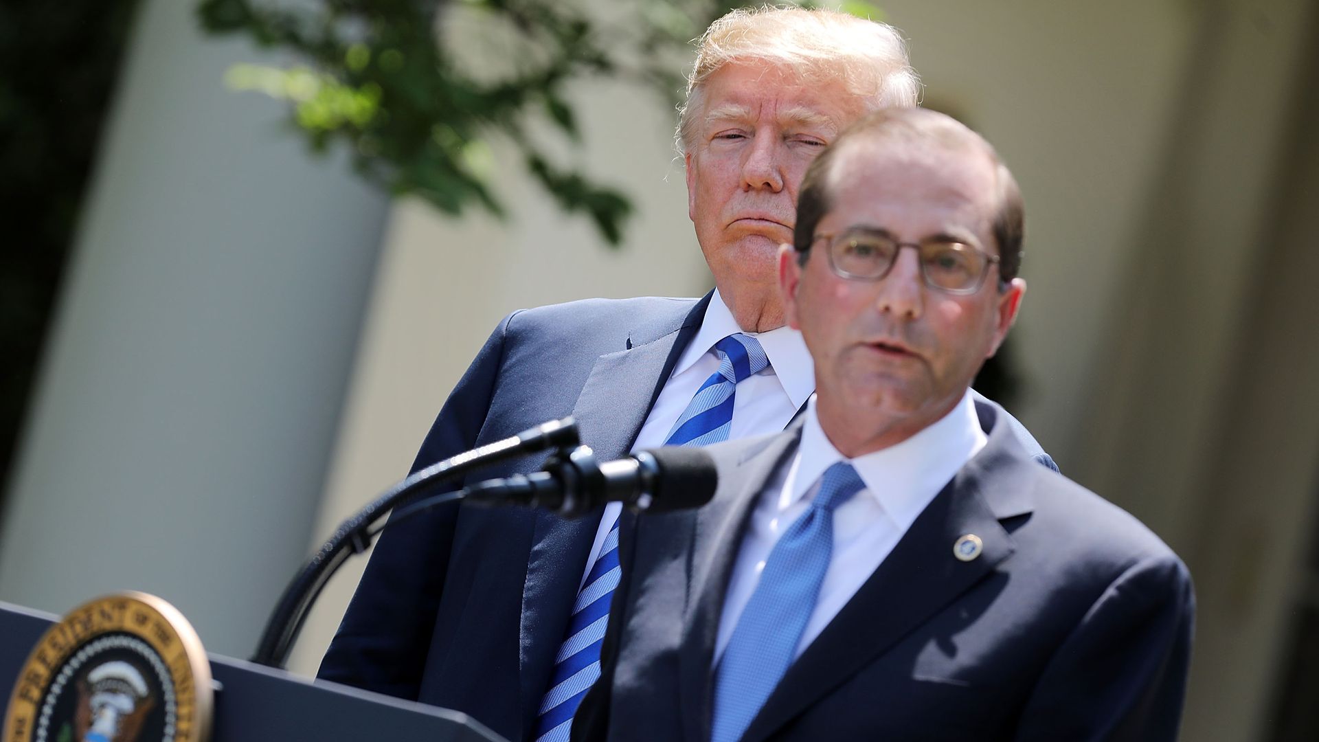 President Trump and HHS Secretary Alex Azar unveil their plan to lower drug prices