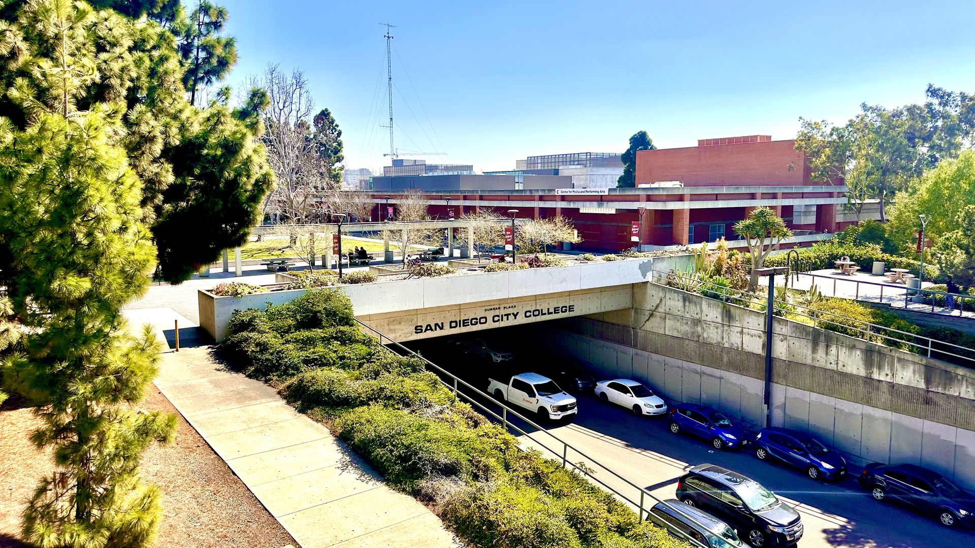 Curran Plaza at San Diego City College
