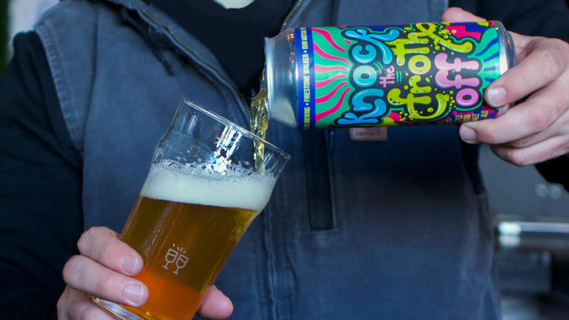 A pour of a West Coast IPA brewed by WeldWerks, Our Mutual Friend and Firestone Walker. Photo courtesy of OMF.