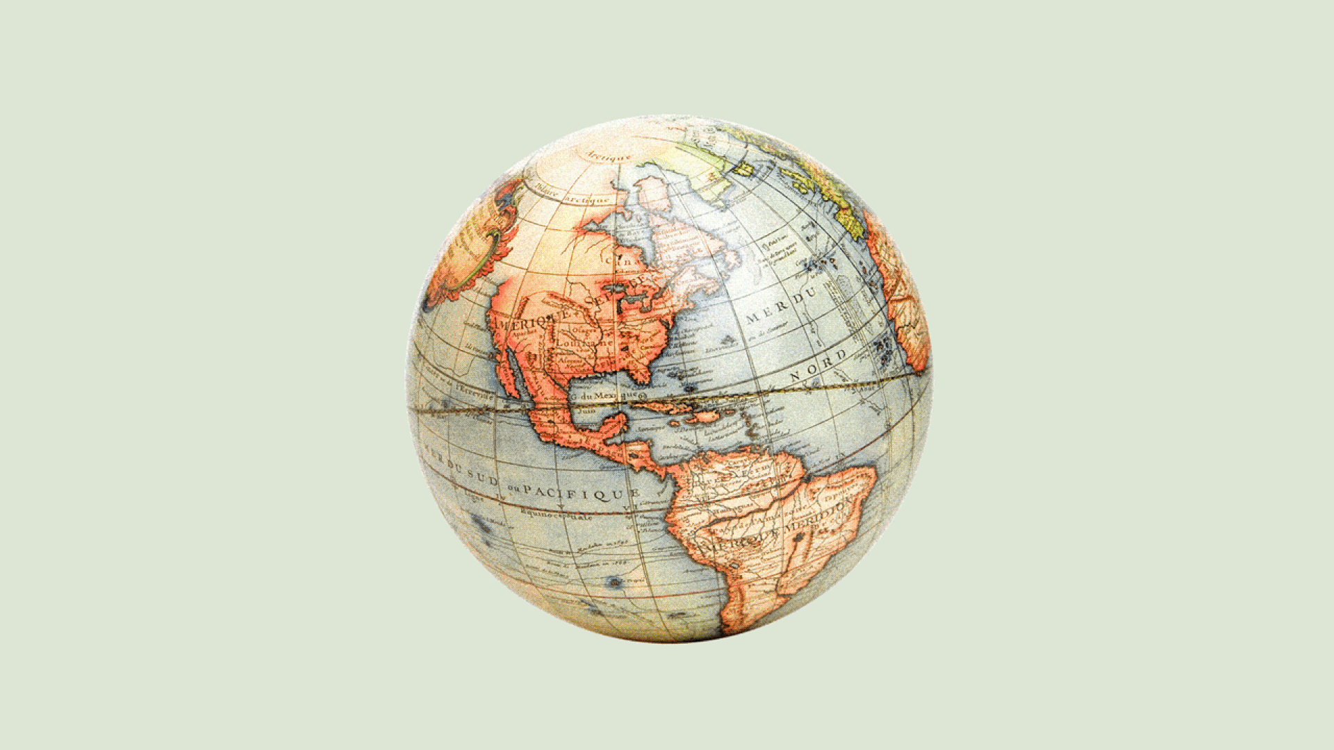 Illustration of ticks taking over the globe