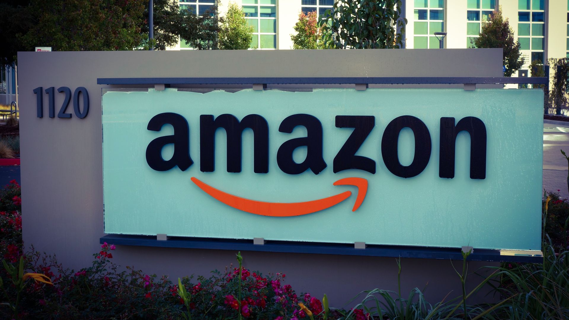 An amazon office building