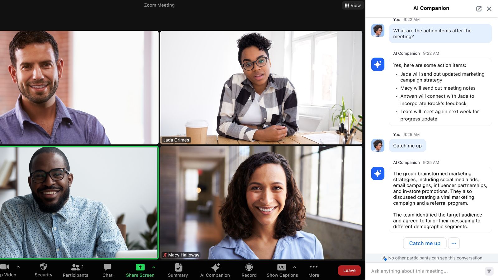 Zoom's new assistant brings more AI to your meetings