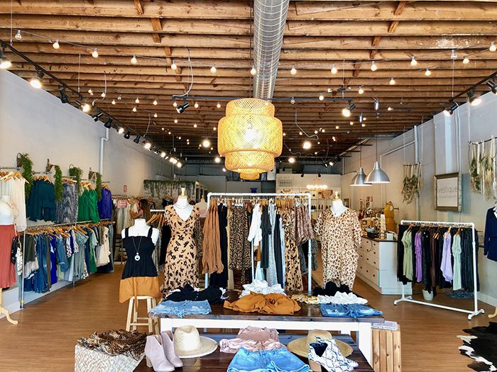 inside vestique shop dilworth boutique