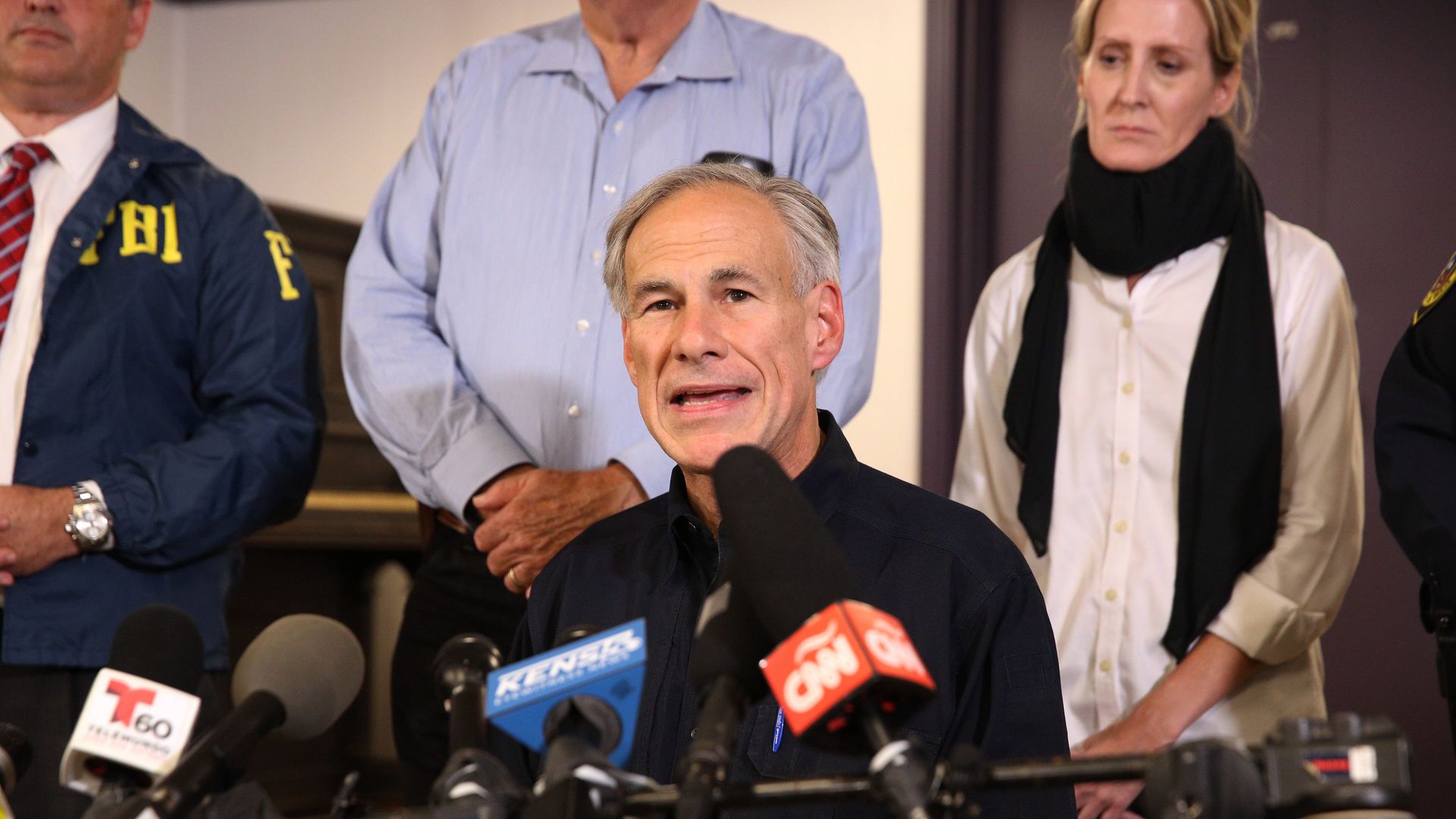 Texas Governor Greg Abbott. 