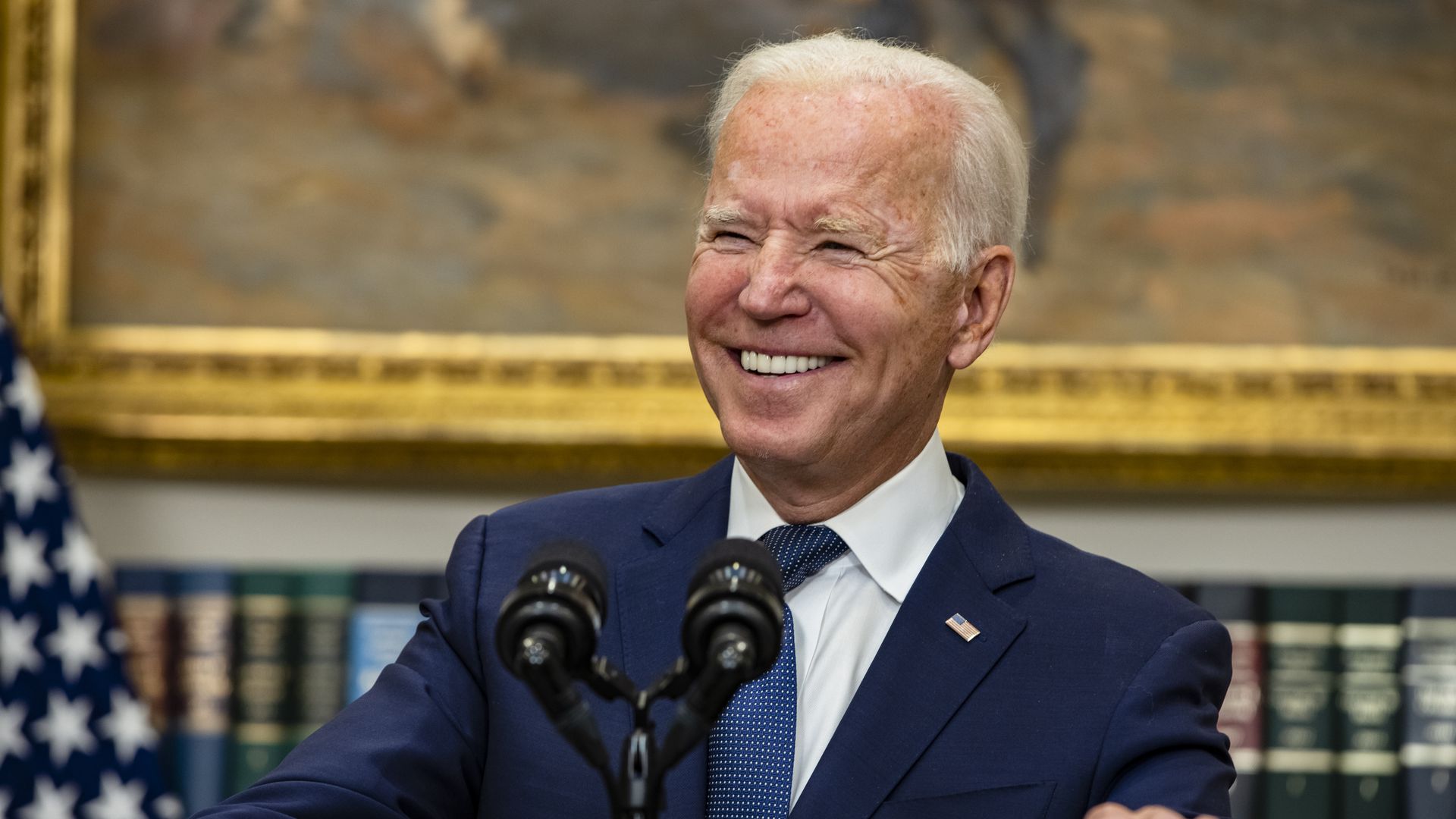 Picture of Joe Biden smiling
