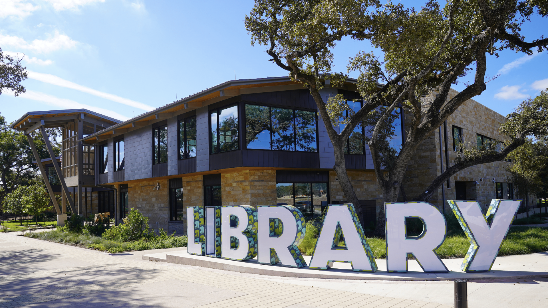 A photo of the library.