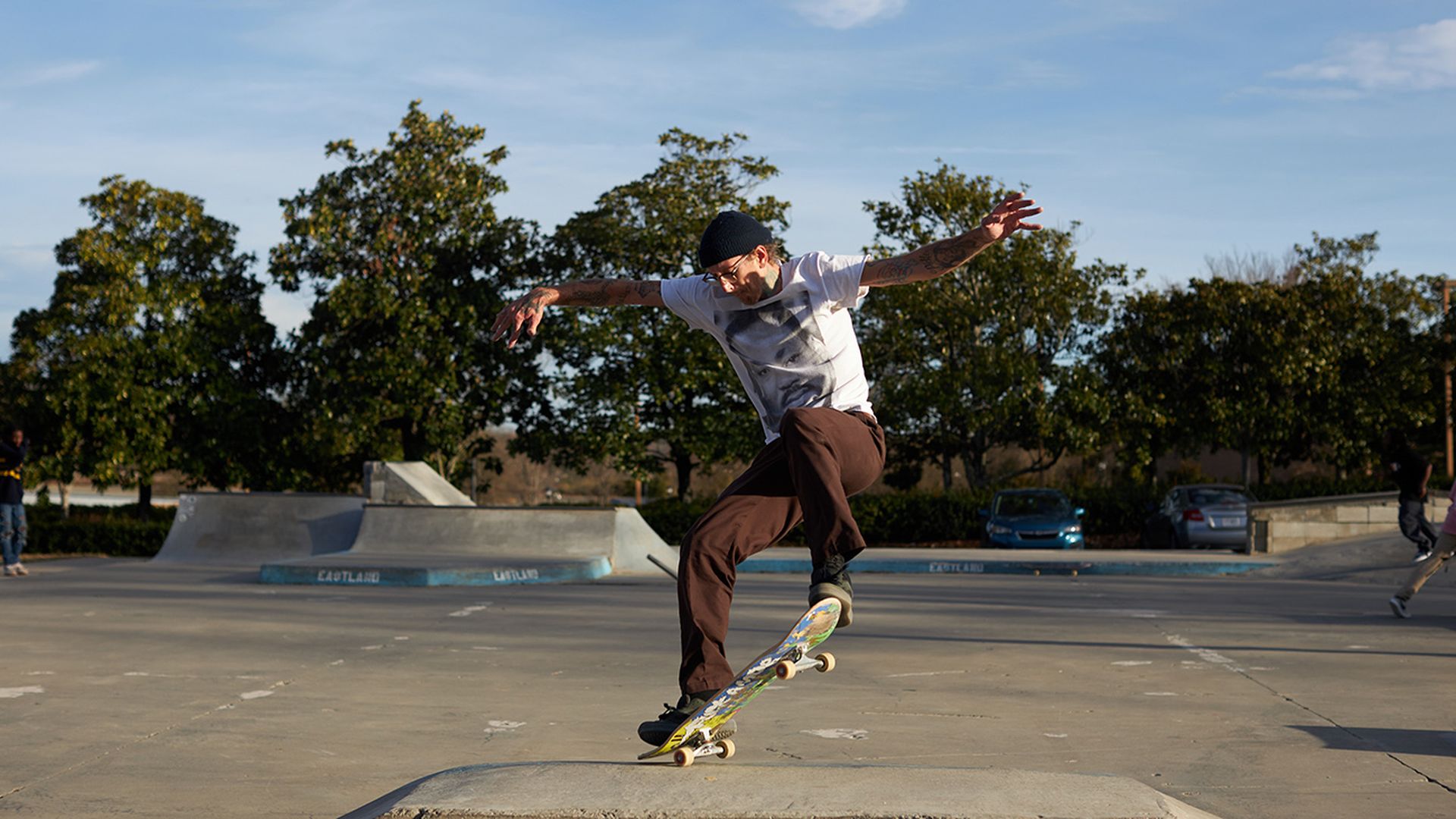 eastland diy skatepark logan cyrus