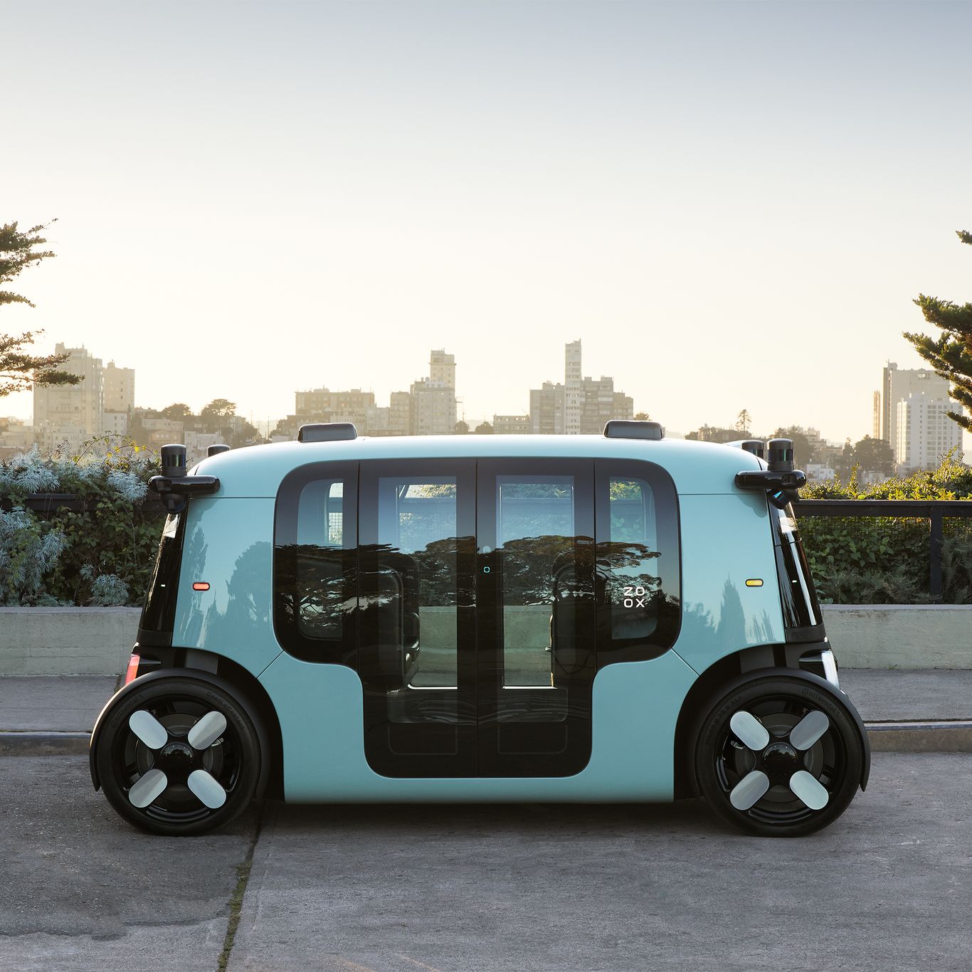 Zoox unveils self-driving electric vehicle for future ride-hailing