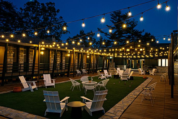 skyline lounge midcentury modern hotel oak steakhouse