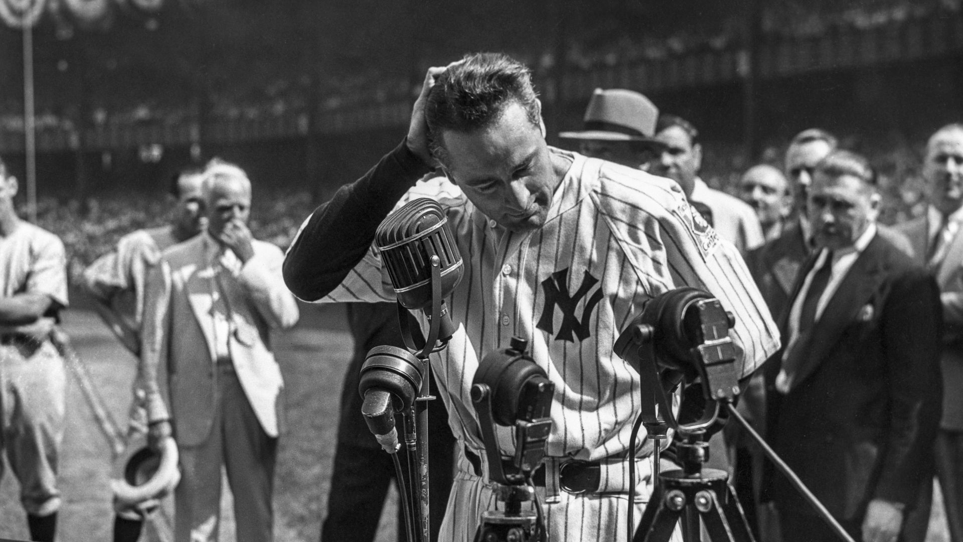 lou gehrig giving his speech