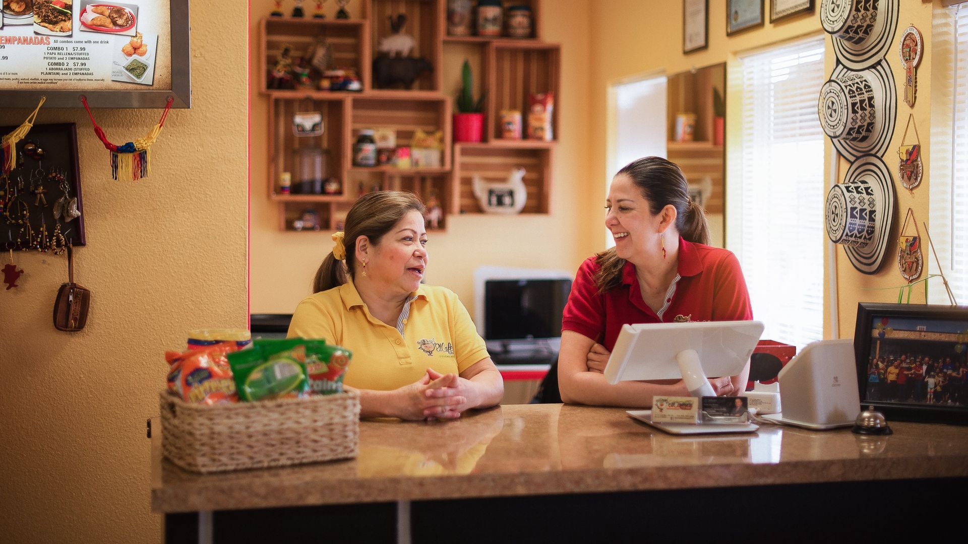 A shot of Opportunity Finance Network in action, a group that works with underserved small and medium sized businesses.