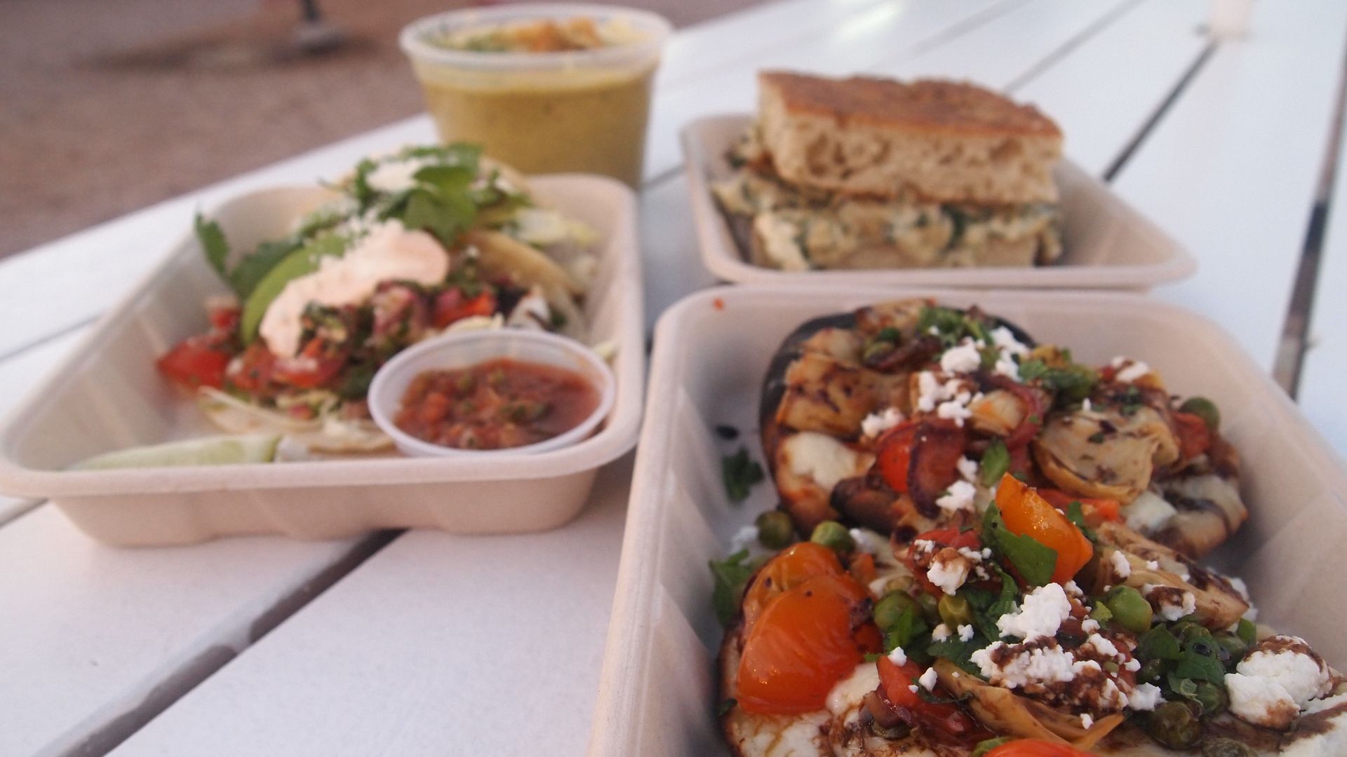 Food at The Rad-dish