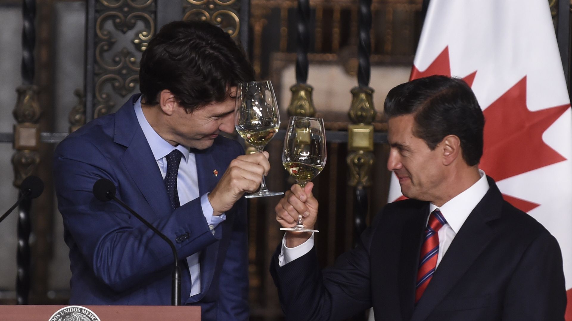 Trudeau and Pena Nieto
