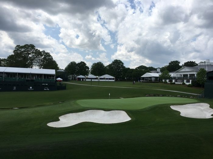 18th hole quail hollow