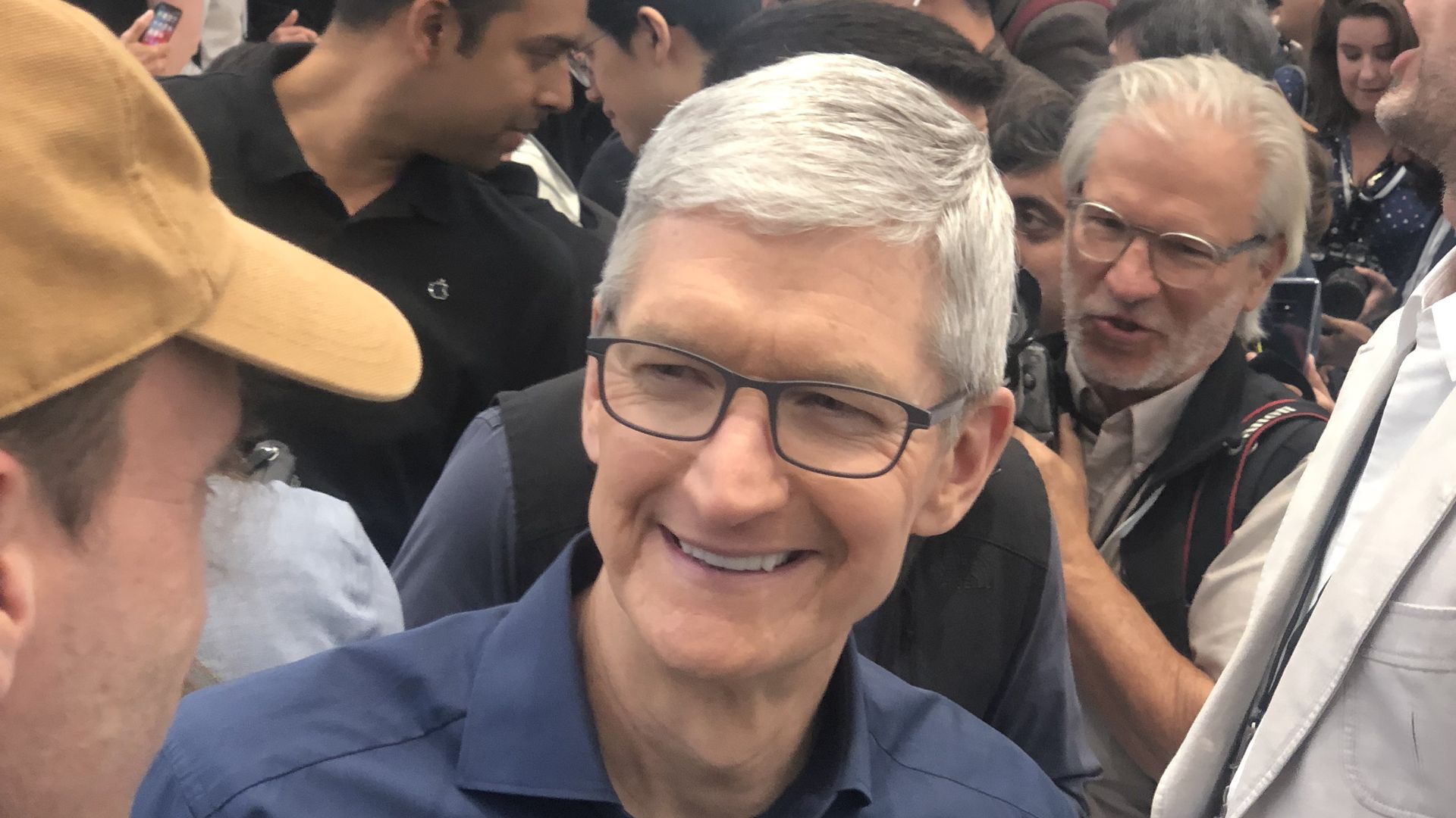 Tim Cook at Apple's Sept. 2018 product launch