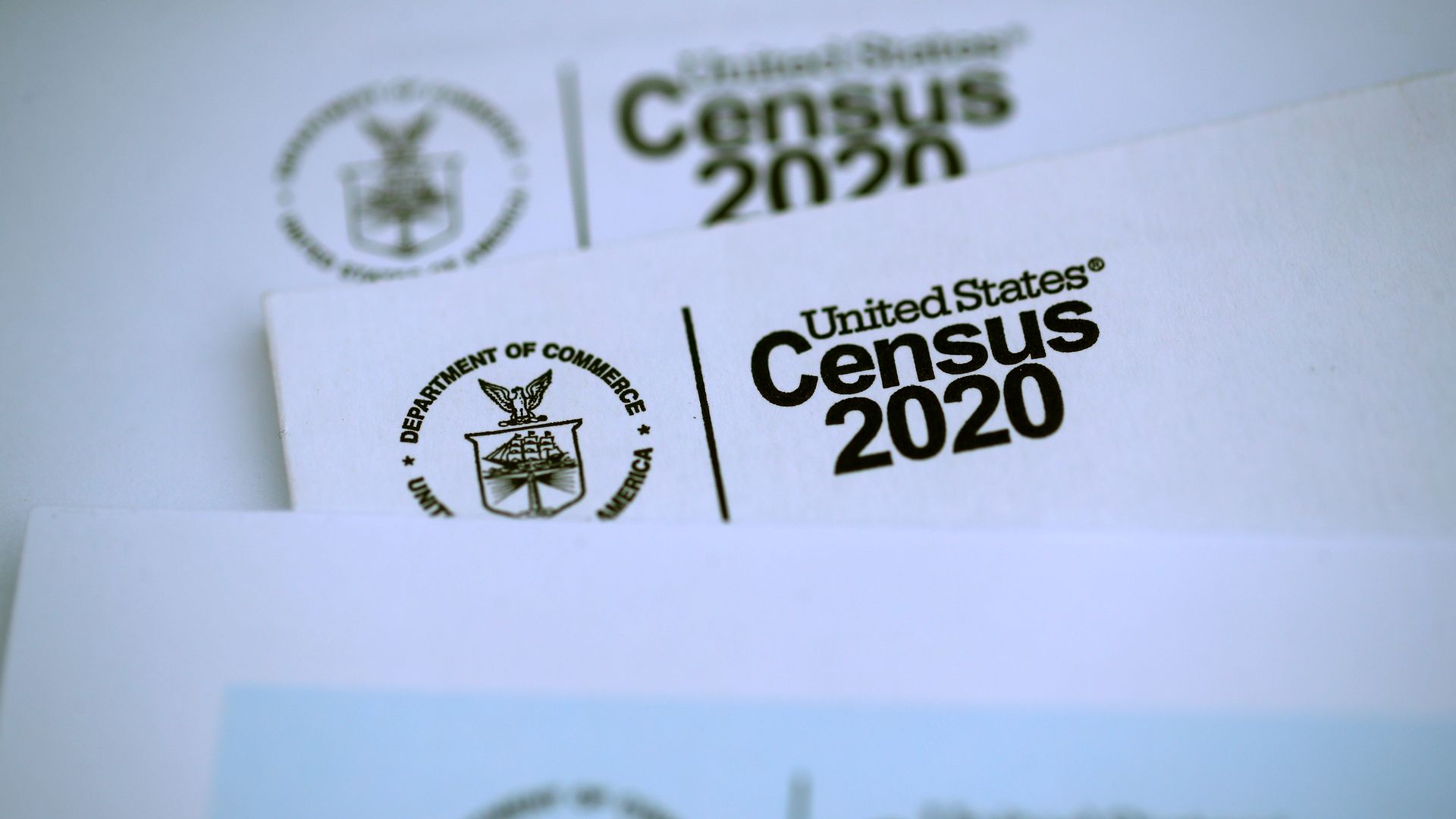 The U.S. Census logo appears on census materials received in the mail with an invitation