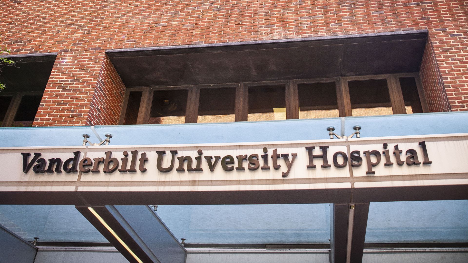 A sign outside the entrance of the Vanderbilt University Medical Center.