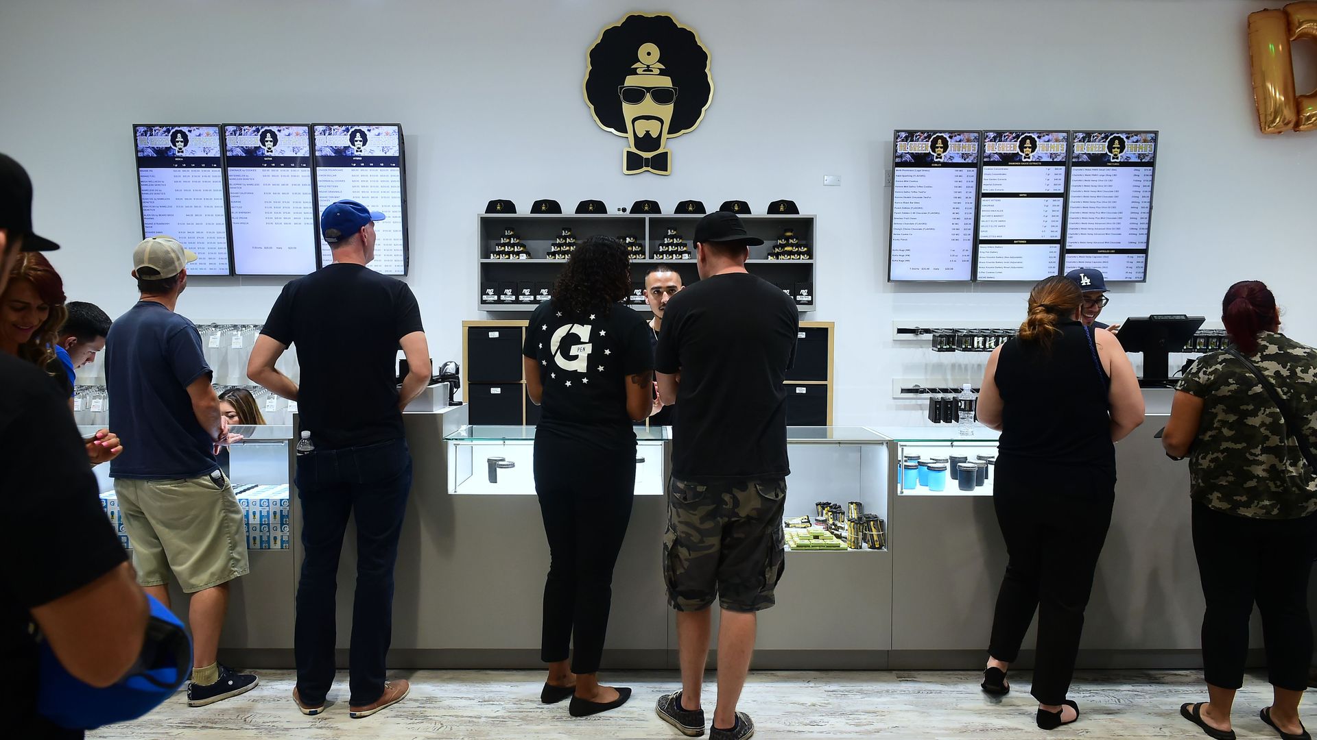 Cannabis store in California