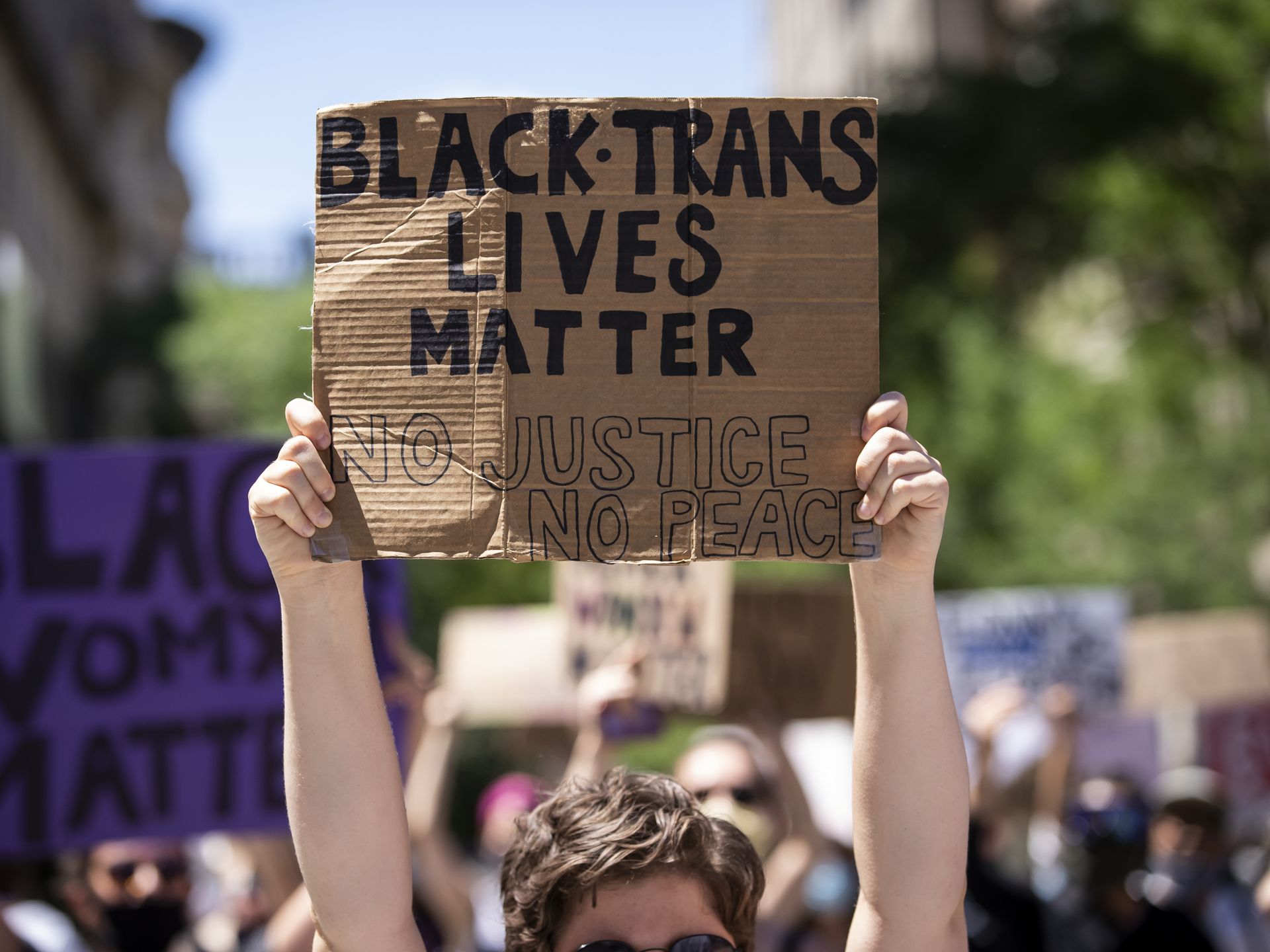 Black trans lives matter draws thousands in Brooklyn, New York City