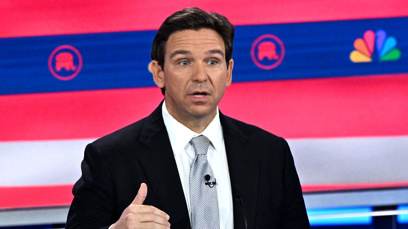 DeSantis touts action on Gaza, Mexico border in Miami GOP debate ...